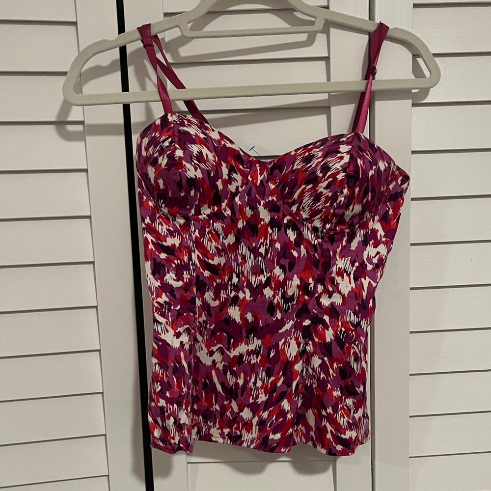 G by Guess Purple and red corset top